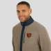 Куртка Chicago Bears NFL x Darius Rucker Collection by Fanatics Tan Heavyweight Polar Fleece Full-Zip