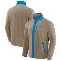 Куртка Detroit Lions NFL x Darius Rucker Collection by Fanatics Tan Heavyweight Polar Fleece