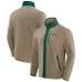 New York Jets NFL x Darius Rucker Collection by Fanatics Tan Heavyweight Polar Fleece Full-Zip Jacket