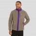 Minnesota Vikings NFL x Darius Rucker Collection by Fanatics Tan Heavyweight Polar Fleece Full-Zip Jacket