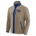 New York Giants NFL x Darius Rucker Collection by Fanatics Tan Heavyweight Polar Fleece Full-Zip Jacket