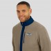 Seattle Seahawks NFL x Darius Rucker Collection by Fanatics Tan Heavyweight Polar Fleece Full-Zip Jacket