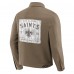 New Orleans Saints Darius Rucker Collection by Fanatics Tan Trucker Full-Button Jacket