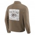 Куртка на кнопках Green Bay Packers NFL x Darius Rucker Collection by Fanatics Tan Trucker