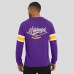 Minnesota Vikings Darius Rucker Collection by Fanatics Purple Waffle-Knit Raglan Long Sleeve Henley T-Shirt