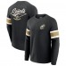 New Orleans Saints Darius Rucker Collection by Fanatics Black Waffle-Knit Raglan Long Sleeve Henley T-Shirt New Orleans Saints Darius Rucker Collection by Fanatics Black Waffle-Knit Raglan Long Sleeve Henley T-Shirt