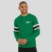 New York Jets Darius Rucker Collection by Fanatics Kelly Green Waffle-Knit Raglan Long Sleeve Henley T-Shirt