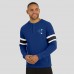 Indianapolis Colts Darius Rucker Collection by Fanatics Royal Waffle-Knit Raglan Long Sleeve Henley T-Shirt