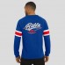 Футболка Buffalo Bills Darius Rucker Collection by Fanatics Royal Waffle-Knit Raglan Long Sleeve Henley