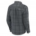 Рубашка Detroit Lions Darius Rucker Collection by Fanatics Gray Micro Corduroy Plaid