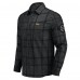 Рубашка Pittsburgh Steelers Darius Rucker Collection by Fanatics Black Micro Corduroy Plaid