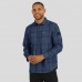 Seattle Seahawks Darius Rucker Collection by Fanatics College Navy Micro Corduroy Plaid Button Up Shirt