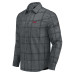 Рубашка Buffalo Bills Darius Rucker Collection by Fanatics Gray Micro Corduroy Plaid