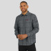Рубашка Buffalo Bills Darius Rucker Collection by Fanatics Gray Micro Corduroy Plaid