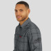 Рубашка Buffalo Bills Darius Rucker Collection by Fanatics Gray Micro Corduroy Plaid