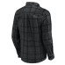 Baltimore Ravens Darius Rucker Collection by Fanatics Black Micro Corduroy Plaid Button Up Shirt