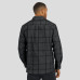 Baltimore Ravens Darius Rucker Collection by Fanatics Black Micro Corduroy Plaid Button Up Shirt