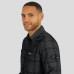 Baltimore Ravens Darius Rucker Collection by Fanatics Black Micro Corduroy Plaid Button Up Shirt