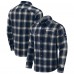 Рубашка Denver Broncos Darius Rucker Collection by Fanatics Navy Flannel Plaid