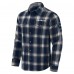 Рубашка Denver Broncos Darius Rucker Collection by Fanatics Navy Flannel Plaid