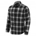 Indianapolis Colts Darius Rucker Collection by Fanatics Black Flannel Plaid Full-Snap Shirt