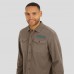 Miami Dolphins Darius Rucker Collection by Fanatics Tan Polar Fleece Cozy Button-Up Shirt