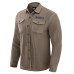 Baltimore Ravens Darius Rucker Collection by Fanatics Tan Polar Fleece Cozy Button-Up Shirt