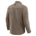 Baltimore Ravens Darius Rucker Collection by Fanatics Tan Polar Fleece Cozy Button-Up Shirt