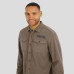 Baltimore Ravens Darius Rucker Collection by Fanatics Tan Polar Fleece Cozy Button-Up Shirt
