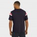 Футболка Houston Texans Darius Rucker Collection by Fanatics Navy Football Stripe Sleeve