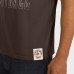 Футболка Cleveland Browns Darius Rucker Collection by Fanatics Brown Football Stripe Sleeve
