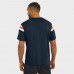 Футболка Chicago Bears Darius Rucker Collection by Fanatics Navy Football Stripe Sleeve
