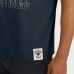 Футболка Chicago Bears Darius Rucker Collection by Fanatics Navy Football Stripe Sleeve