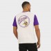 Minnesota Vikings Darius Rucker Collection by Fanatics Cream Henley Colorblock Slub Pocket T-Shirt