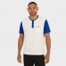 Футболка Buffalo Bills Darius Rucker Collection by Fanatics Cream Henley Colorblock Slub Pocket