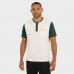 Футболка Green Bay Packers Darius Rucker Collection by Fanatics Cream Henley Colorblock Slub Pocket