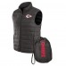 Kansas City Chiefs NFL x Darius Rucker Collection by Fanatics Black Packable Full-Zip Vest with Travel Bag Kansas City Chiefs NFL x Darius Rucker Collection by Fanatics Black Packable Full-Zip Vest with Travel Bag
