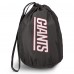 New York Giants NFL x Darius Rucker Collection by Fanatics Black Packable Full-Zip Vest with Travel Bag