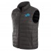Detroit Lions NFL x Darius Rucker Collection by Fanatics Charcoal Packable Full-Zip Vest with Travel Bag