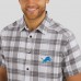 Рубашка Detroit Lions Darius Rucker Collection by Fanatics Gray Team Plaid Short Sleeve