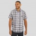 Рубашка с коротким рукавом New Orleans Saints Darius Rucker Collection by Fanatics Gray Team Plaid Short Sleeve