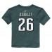 Toddler Philadelphia Eagles Saquon Barkley Nike Midnight Green Player Name & Number T-Shirt