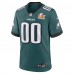 Джерси Philadelphia Eagles Nike Super Bowl LIX Custom - Midnight Green