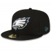Бейсболка Philadelphia Eagles New Era Super Bowl LIX Side Patch 59FIFTY - Black