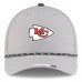 Бейсболка Kansas City Chiefs New Era Super Bowl LIX Opening Night 9FORTY - Gray