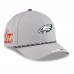 Бейсболка Philadelphia Eagles New Era Super Bowl LIX Opening Night 9FORTY - Gray