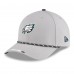 Бейсболка Philadelphia Eagles New Era Super Bowl LIX Opening Night 9FORTY - Gray