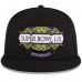 Бейсболка Kansas City Chiefs New Era Black Super Bowl LIX Tarmac Split Panel 9FIFTY Snapback