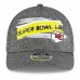 Бейсболка Kansas City Chiefs New Era Super Bowl LIX 9FORTY A-Frame - Gray