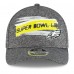 Бейсболка Philadelphia Eagles New Era Super Bowl LIX 9FORTY A-Frame - Gray